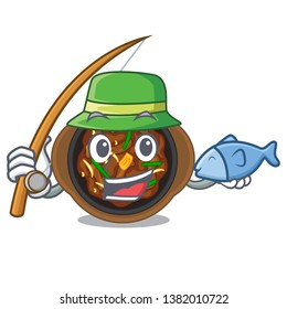 Fishing bulgogi in the a cartoon shape