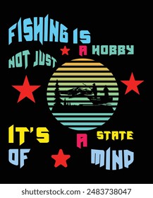 fishing can do anything t-shirt design,