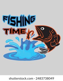 fishing can do anything t-shirt design,