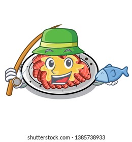 Fishing carpaccio isolated with in the mascot