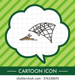 fishing cartoon theme elements