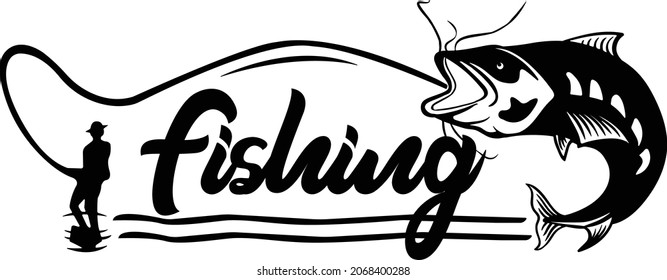 971 Fisherman catfishing Stock Illustrations, Images & Vectors ...