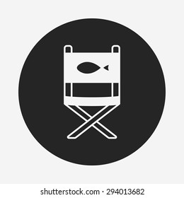 fishing chair icon