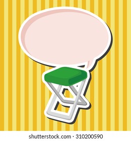 fishing chair theme elements