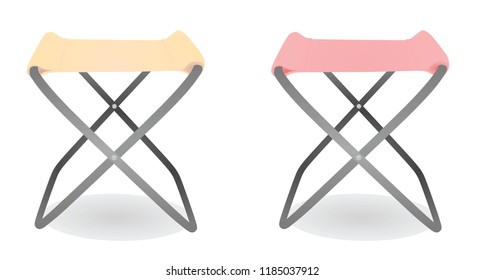 Fishing chair. vector illustration