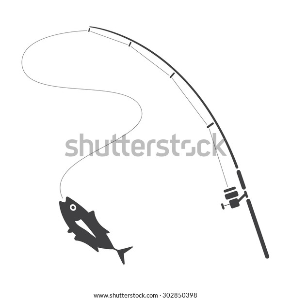 Fishing Clip Art Vector Stock Vector (Royalty Free) 302850398