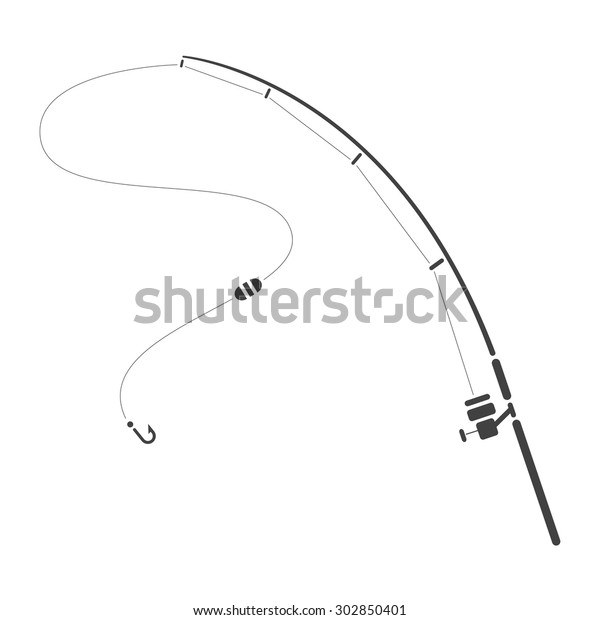 Fishing Clip Art Vector Stock Vector (Royalty Free) 302850401