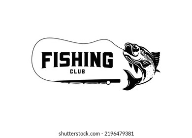 Fishing Club Logo Design Template