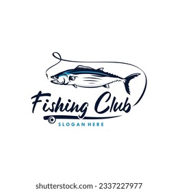 Fishing Club Logo Design Template