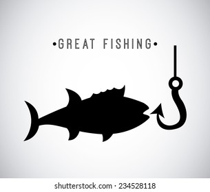 fishing design , vector illustration