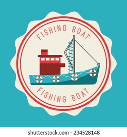 fishing design , vector illustration