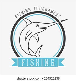 fishing design , vector illustration