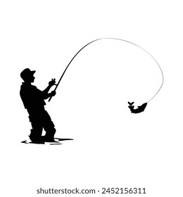 Fishing Design Vector Illustration Clipart Eps 