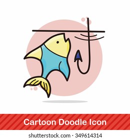 fishing doodle
