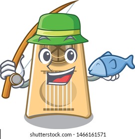 Fishing egg slicer in the mascot shape
