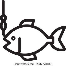 Fisch-Haken-Rahmensymbol