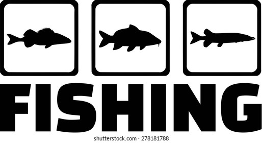 Fishing Fish Icons