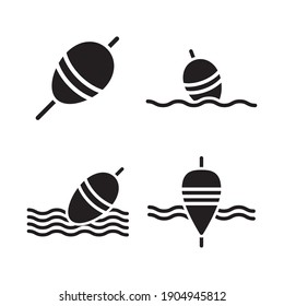 Fishing Float Icon Vector Design Template
