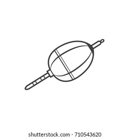 Fishing float icon vector illustration