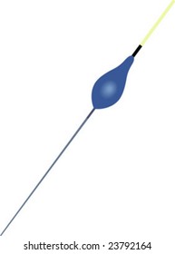 fishing float isolated on a white background