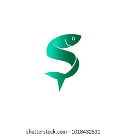 fishing food  fish water sea river  logo 