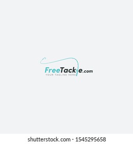 fishing free tackle logo design