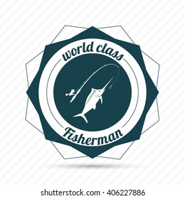 Fishing graphic design
