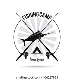 Fishing graphic design