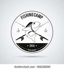 Fishing graphic design