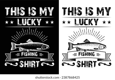 Fishing Graphic t-shirt design, Fishing tshirt design template fishing vector design