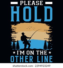 Fishing graphics tshirt design vector design 