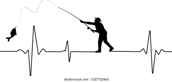 Free Free 320 Fishing Heart Beat Svg SVG PNG EPS DXF File