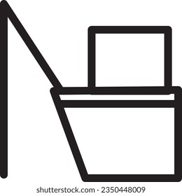 Fishing Hobby Hook Outline Icon