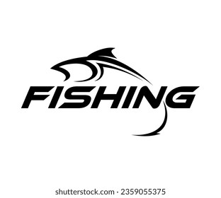 Fishing Hobby Logo Template Icon