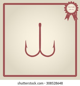  Fishing hook black 