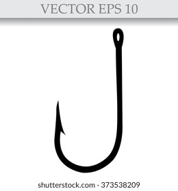 Fishing hook black