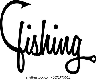 Fishing hook design is good for lots of projects. Make a weekend project of making gifts for your fisherman in your life. "Our love of fishing beats last years love of fishing."