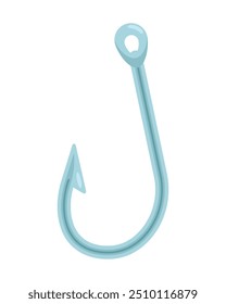 fishing hook equipment icon isolated