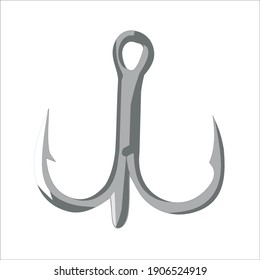 fishing hook fisherman tool vector design