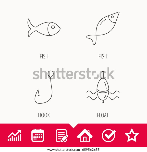 Vector Fishing Chart