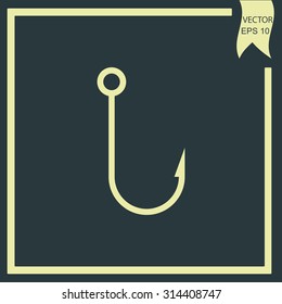 fishing hook icon