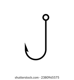 Fishing, hook icon. flat trendy style illustration on white background..eps