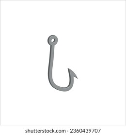 fishing hook icon vector design