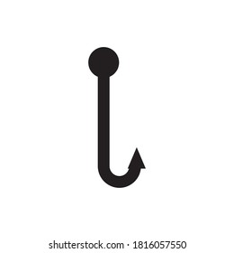 Fishing Hook Icon Vector Illustration
