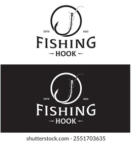 pesca gancho logotipo design, isca de pesca, loja de pesca, torneio, pescador, comunidade de pesca