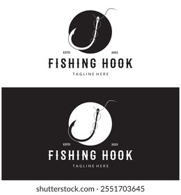 pesca gancho logotipo design, isca de pesca, loja de pesca, torneio, pescador, comunidade de pesca