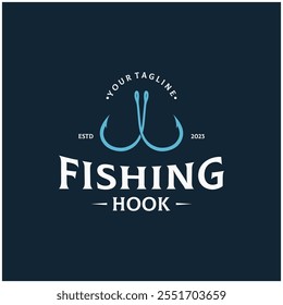 pesca gancho logotipo design, isca de pesca, loja de pesca, torneio, pescador, comunidade de pesca