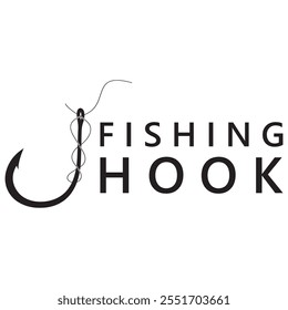 pesca gancho logotipo design, isca de pesca, loja de pesca, torneio, pescador, comunidade de pesca