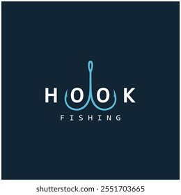 pesca gancho logotipo design, isca de pesca, loja de pesca, torneio, pescador, comunidade de pesca