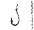 fishing hook logo